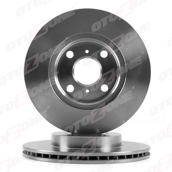 ÖN FREN DİSKİ (HAVA KANALLI) TOYOTA YARIS 1,0L 1SZ-FE SCP10 99-05 / 1,3L 2SZ-FE SCP12 99-05 / 1,3L 2NZ-FE NCP10 99-05 - büyük tip - arkalar disk ise (255 çap x 4 bijon) - Adet disk fiyatıdır - OTOZONE - OEM 435120D050