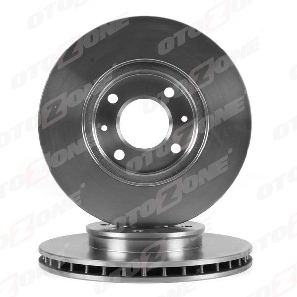ÖN FREN DİSKİ (HAVA KANALLI) HYUNDAI ACCENT BLUE 1.4L 1.6L benzinli 10-> 1.6L CRDi dizel 10-> / KIA RIO 1.4L 1.6L benzinli 11-> (256 ÇAP X 4 BİJON) - Adet disk fiyatıdır - OTOZONE - OEM 517120U000