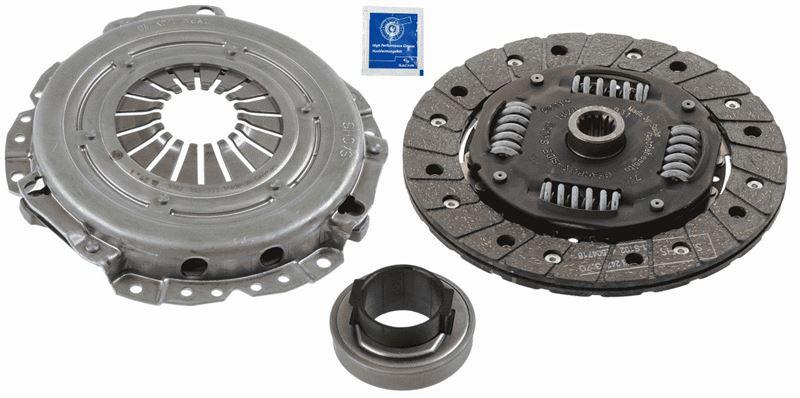 DEBRİYAJ SETİ CORSA A-B-COMBO B-ASTRA F-TIGRA VECTRA A-KADETT E 1.2-1.3-1.4 (C12-C13-C14) 619033300 - SACHS - OEM 1606960