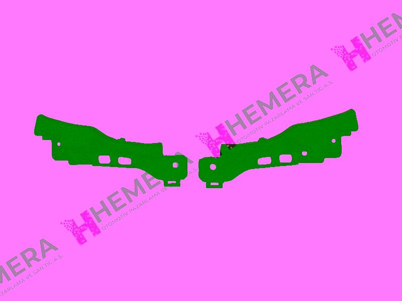 ON TAMPON BRAKETI KANGOO III 2008 > TAKIM - PULO - OEM 7701478193