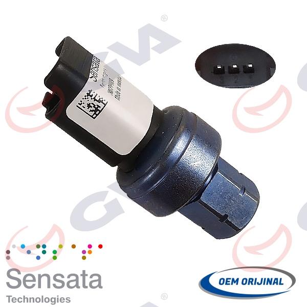 KLİMA BASINÇ MÜŞÜRÜ (3 FİŞ) BERLINGO-C2-C3-C4-C5-C6-C8-JUMPY-XSARA-SCUDO-206-207-307-3008-EXSPERT - GVA - OEM 6455.Z3