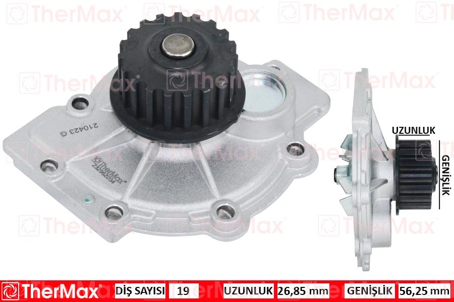 DEVİRDAİM LGN 140 KASA 2.0 16V B56M N7Q-S40 (95-04)S60 01>S80(98-06)V40-V50-C30-C70-XC70 PA1019 (T) - THERMAX - OEM 7438610006
