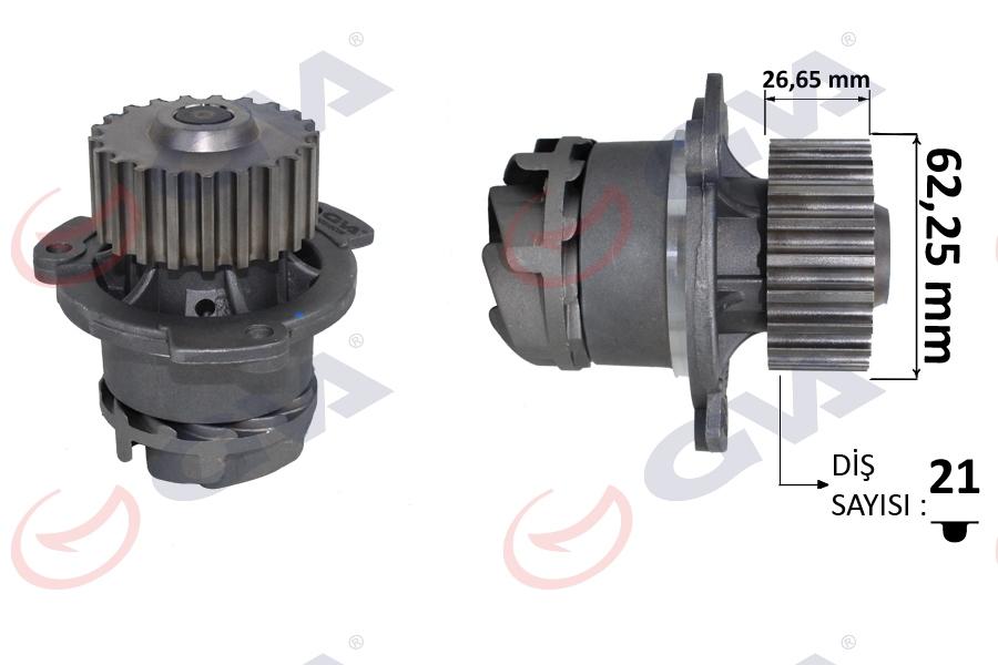 DEVİRDAİM LADA SAMARA (88-99) (BA 2108) VEGA 1.5-1 - GVA - OEM 21081307010