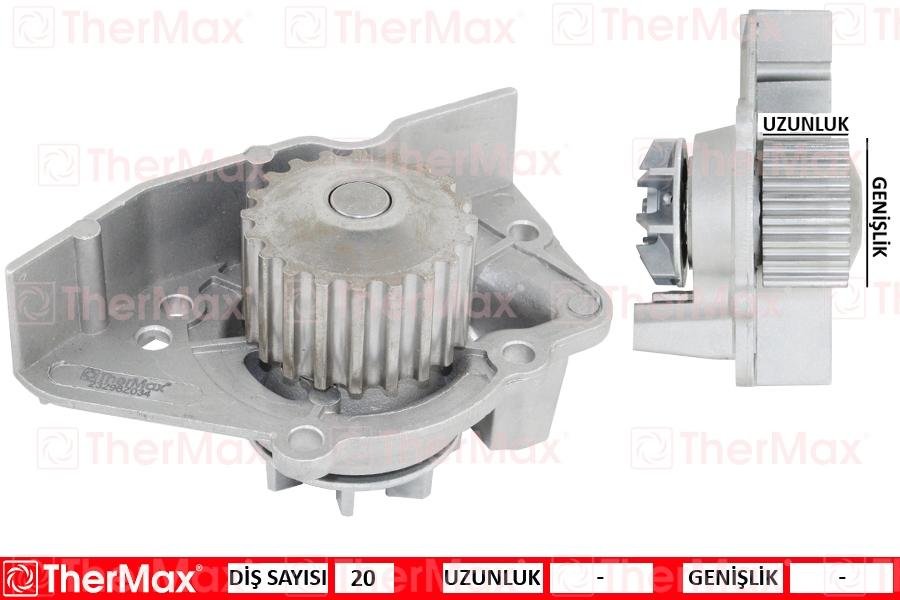 DEVİRDAİM PEJO XSARA 1.8 BX ZX XANTIA 1.8 306 406 806 BERLINGO 1.8 ULYSSE 1.8 EXPERT PARTNER - THERMAX - OEM 1201.50