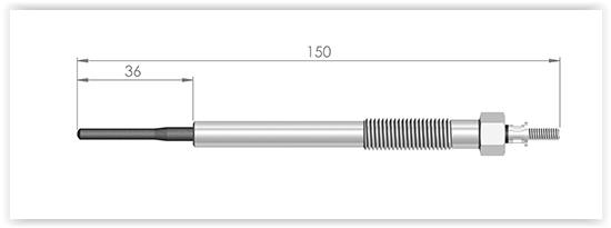 KIZDIRMA BUJİSİ ISUZU D MAX 2.5-3.0 06=> - ET1GERMANY - OEM 8981748980