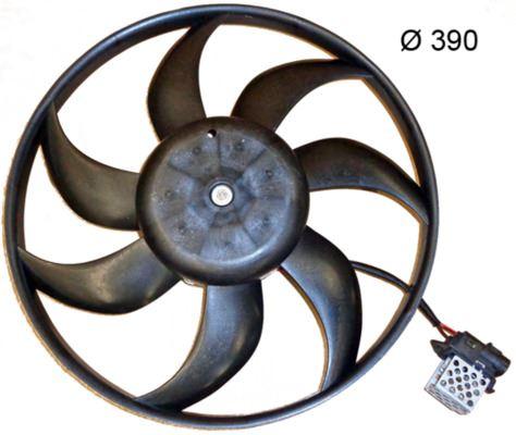 FAN MOTORU (140X480) OPEL ASTRA H (L48) (ENo:8EW351150134) - MAHLE BEHR - OEM 13147274