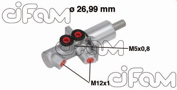 FREN ANA MERKEZI [26.99mm] ALUMINYUM A4 A6 2.0 TDI 2.0 TFSI 2.4 2.7 TDI 2.8 FSI 3.0 3.0 TDI 3.0 TFSI 3.2 FSI 4.2 FSI 04=> - CIFAM - OEM 4B3611021