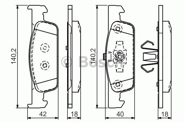 ÖN FREN BALATA RENAULT CLIO IV 12> DACIA LOGAN II 12> SANDERO II 12> - SANGSIN - OEM 410602581R