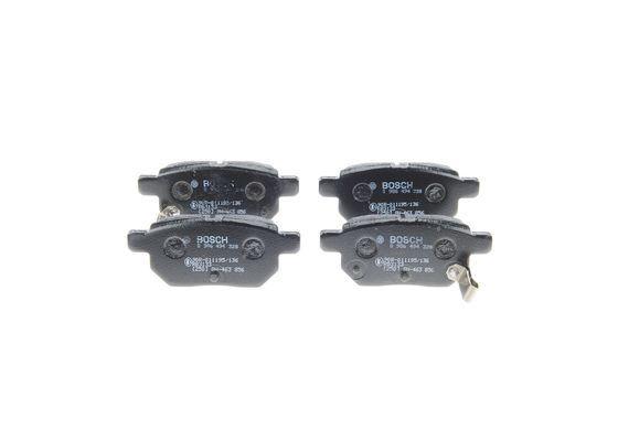 ARKA FREN BALATA TOYOTA AURIS. COROLLA 1.6L 1ZR-FE ZRE151 07-11 / 1.33L 1NR-FE NRE150 6 vites 10-> - BOSCH - OEM 0446612130