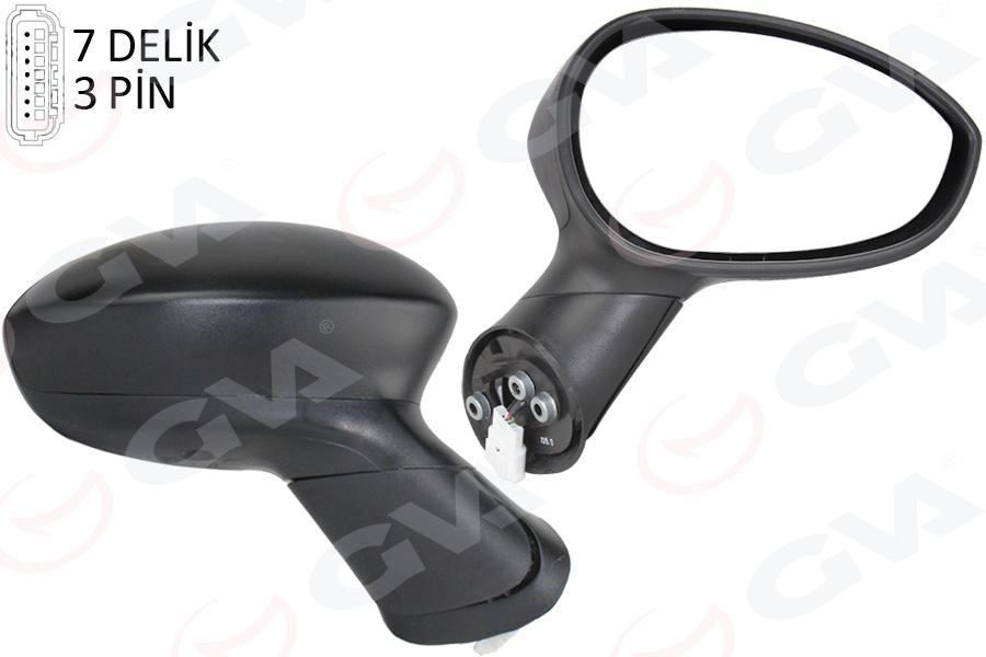 DIŞ DİKİZ AYNASI SAĞ GRANDE PUNTO 05>LINEA 07> ELEKTRİKLİ 7 FİŞ VM-6156ER - GVA - OEM 735410429