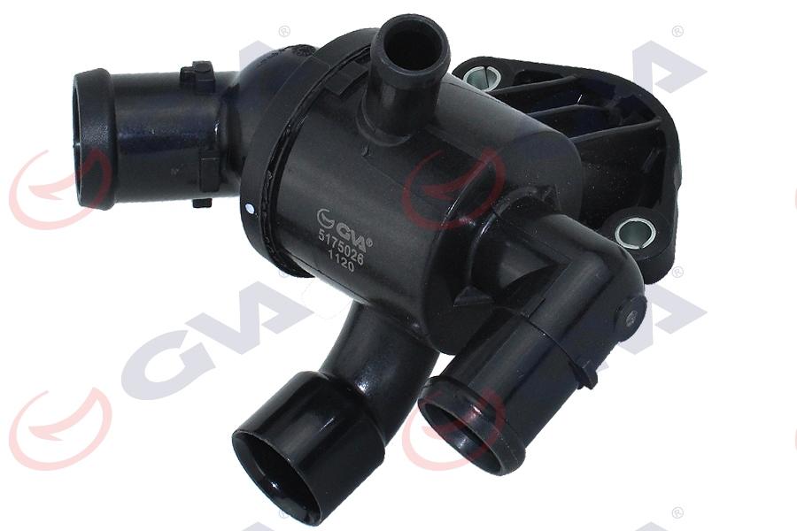 TERMOSTAT VW-SKODA-SEAT-AUDİ POLO-GOLF6-JETTA-PASSAT-A3-CADDY 10> (CAYA-CAYB-CAYC-CAYE-CFHC-CLNA-CFWA 1,2 TDI-1,6 TDI) - GVA - OEM 03L121111S