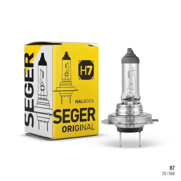 AMPUL H7 12V 55W PX26D STANDART YENİLEME (3.500K STANDART IŞIK) - SEGER