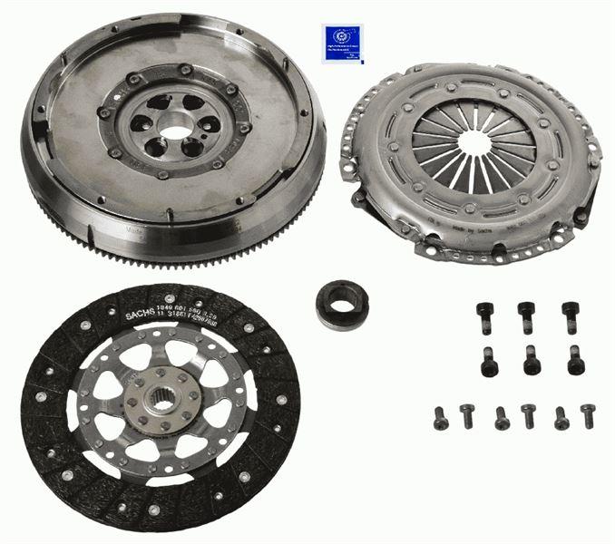 DEBRİYAJ SETİ (VOLANLI) (KİT) P207-P307-P407-P1007-PARTNER TEPEE-BERLINGO-C2-C3-C4-C5 1.6 HDİ - SACHS - OEM 0532.X9