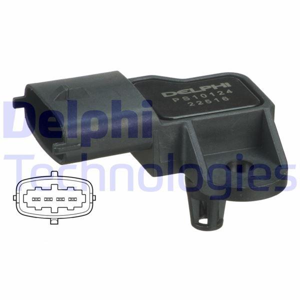 BASINÇ MAP SENSÖRÜ ASTRA G-H-J-INSIGNIA A-CORSA D-MERIVA A-B-VECTRA C-ZAFIRA B 1.4 NET-NEL-1.6 LET-XNT-LET-LER 2.0 LEH-LEL-LER - DELPHI - OEM 93170309