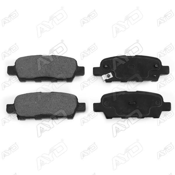 ARKA FREN BALATA NISSAN QASHQAI 1.6L 2.0L HR16 HR20 J10 06-10 / JUKE 1.5L Dci F15 10-> 1.6L HR16DE F15 10-> / MURANO 3.5L Z51 DCi 08-> / X-TRAIL 2.0L M9R MR20DE T31 07-13 - AYD - OEM 44060AL585