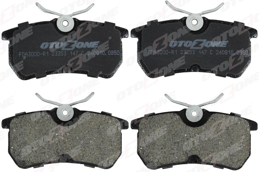 ARKA FREN BALATASI FOCUS I 98>04 FIESTA VI 17> GDB1354 (CİVATA TAKIMLI) - OTOZONE - OEM C1BC2M008AC