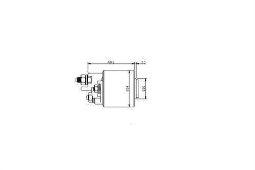 MARŞ OTOMATİĞİ D7R-D6RA SPRINTER - VALEO - OEM 182698