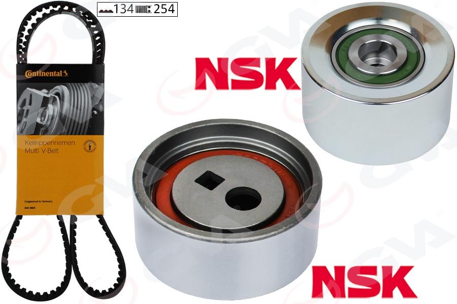 EKSANTRİK GERGİ KİTİ (134x254) P106 II 1.6 (96-) (TU5J4)-SAXO 1.6 (96-03) (TU5JP4) (K015458XS) - GVA - OEM 0831.L1