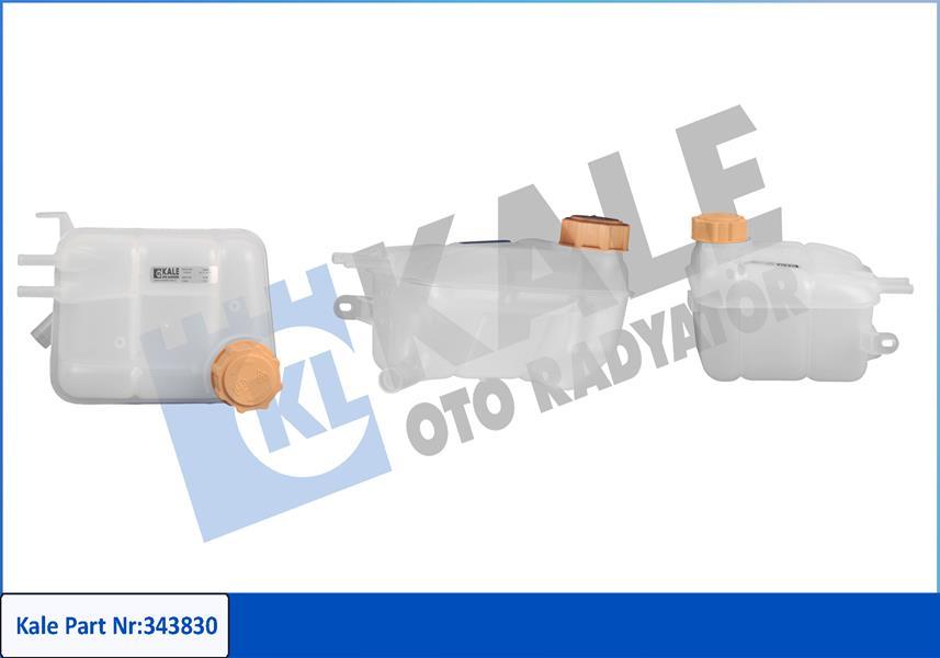 RADYATOR YEDEK SU DEPOSU FOCUS 1.4 ZETEC S 16V 1.6 16V 98>05 KAPAKLI - KALE - OEM 98AB