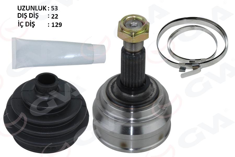 AKS KAFASI DIŞ CADDY-CLASSİC-GOLF3 1.9D (94-01) 1Y-AEY 1.9 D - GVA - OEM 191498340X