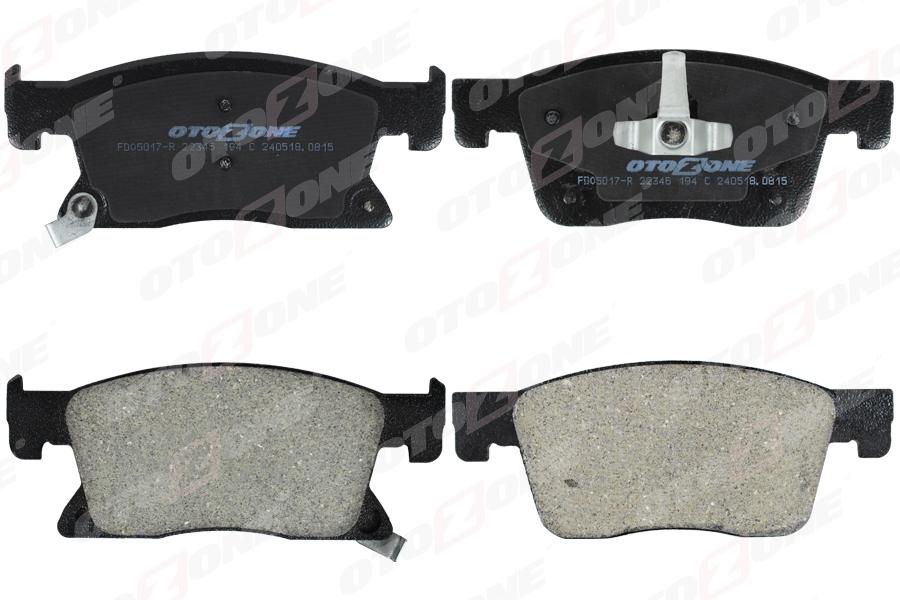 ÖN BALATA ASTRA K 15>22 (16 inc) (155.2x62.3x19.5) (METAL İNDİKATÖRLÜ) - OTOZONE - OEM 13478301