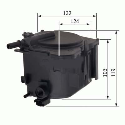 YAKIT FİLTRESİ PARTNER-206-207-307-308-407-BERLINGO-C2-C3-C4-C5-FIESTA-FOCUS-C-MAX-TEPEE 1.6HDI - PSA - OEM 3M5Q
