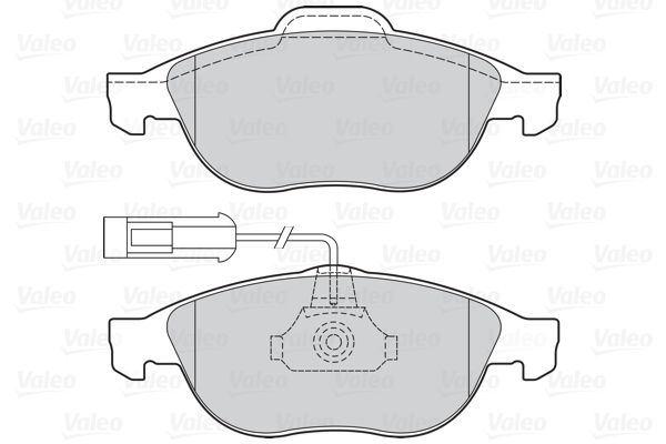 ÖN FREN BALATASI ALFA ROMEO 156 97>05 147 01> - VALEO - OEM 71713144