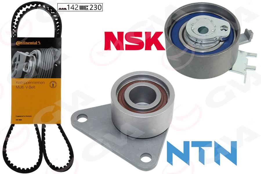 EKSANTRİK GERGİ KİTİ (142x230) LAGUNA 2.0 16V (95-01)-SAFRANE II 2.0 (96-00) -VOLVO S40 99-04 K015509XS - GVA - OEM 7438610040
