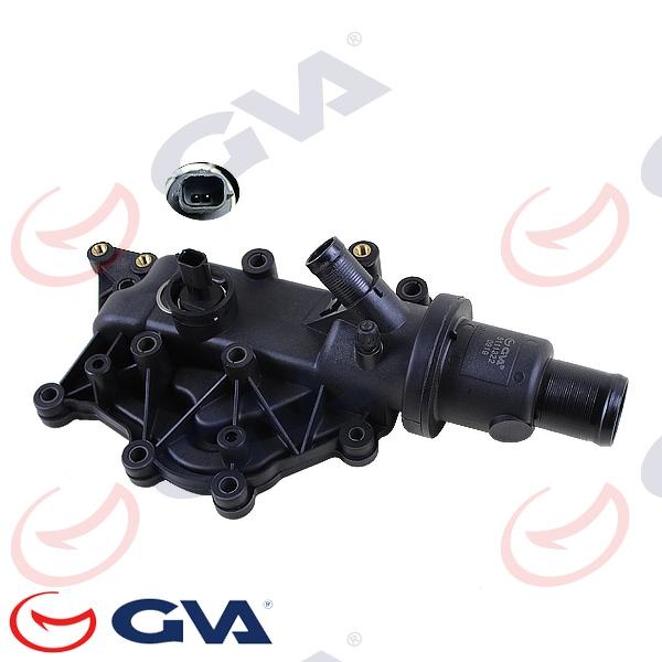 TERMOSTAT (89C) (KOMPLE / 2 FİŞ MÜŞÜRLÜ) MEGANE II-III-FLUENCE-LAGUNA II-III-CLIO III 1.6-1.4 16V - GVA - OEM 8200700092