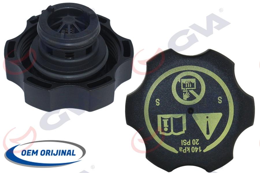 (13544913) GENLEŞME KAVANOZU KAPAĞI (RADYATOR EK SU DEPO) ASTRA J-INSIGNIA-CORSA D-CORSA E-CRUZE- ADAM-MOKKA - GVA - OEM 13598760