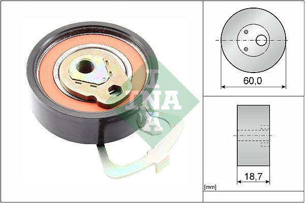 TRIGER GERGI RULMANI (VOLKSWAGEN) GOLF IV 1.6 16V BCB POLO 1.4 16V AHW BBY BKY BORA 1.6 16V BCB — INA 948928 - INA - OEM 036109243S
