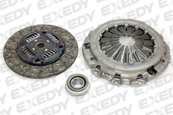 DEBRİYAJ SETİ (BASKI+DİSK+BİLYA) MITSUBISHI L200 CR 2.5L 4D56T 4X2 4X4 KA4T KB4T 07-14 ÇİFT KABİN - EXEDY - OEM MN171120