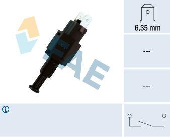 FREN PEDAL MÜŞÜRÜ (2 FİŞLİ) ASTRA F-ASTRA G-VECTRA A-VECTRA B-FRONTERA A 89-05 (FEBI 2803) - FAE - OEM 1239433