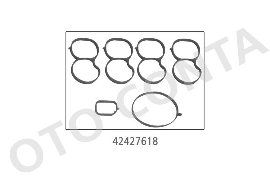 EMME MANIFOLT CONTASI TAKIM SILIKON FIAT PUNTO DOBLO LINEA JTD 1.6 16V 198 A2.000 263 A3.000 - OTOCONTA - OEM 71754211