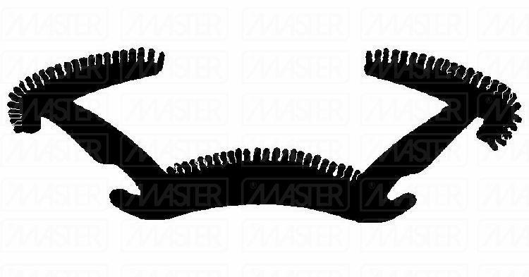 ARKA CAM KADİFELİ FİTİL 193cm R12 (15102) - SP - OEM 7700518502