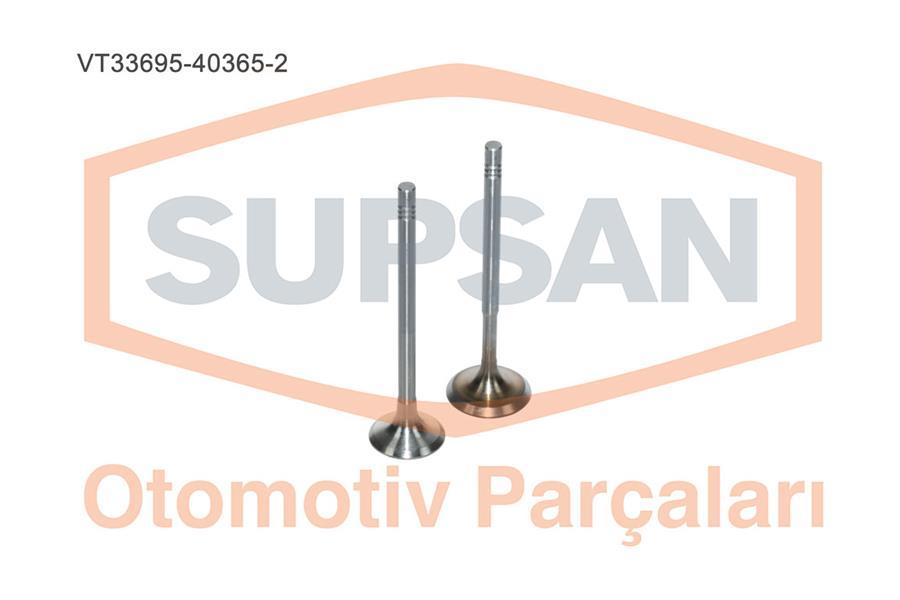 SUBAP EMME+EKSOZ (IN-8 EX-8)  GOLF V-VI PASSAT JETTA TIGUAN SCIROCCO 1.4TSI 16V 122BG/140BG/160BG (CAXA-CAVA-BMY-CAVD-BLG) - GOLF IV BORA 1.4 16V (AHW-AKQ) - POLO 1.6 16V (ARC) - AUDI A2 1.4 16V (AUA) - SUPSAN - OEM 036109611K