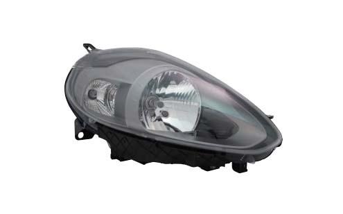 (20-C261-A5-2B) FAR SAĞ MOTORLU AMPULLU (H4) FIAT PUNTO EVO 09> - TYC - OEM 51855639