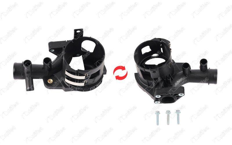 SOGUTMA SUYU GIRIS BOGAZI MERCEDES OM651 W204 W205 W212 C218 C253 W166 W639 W447 B906 B907 B910 - NIFEA - OEM A6512006000