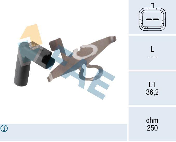 KRANK MİL SENSÖRÜ RENAULT TRAFIC II 06> MASTER II 01> OPEL VİVARO B 06> MOVANO B 01> 2.2D 2.5D - FAE - OEM 7701477748