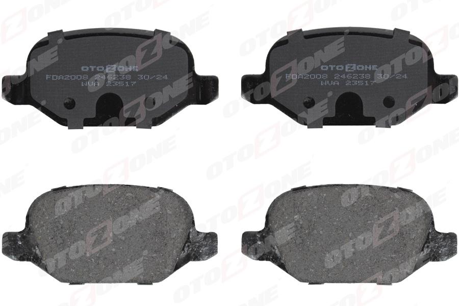 ARKA FREN BALATASI FIAT LINEA 09> ALFA 147 01 - OTOZONE - OEM 77362276