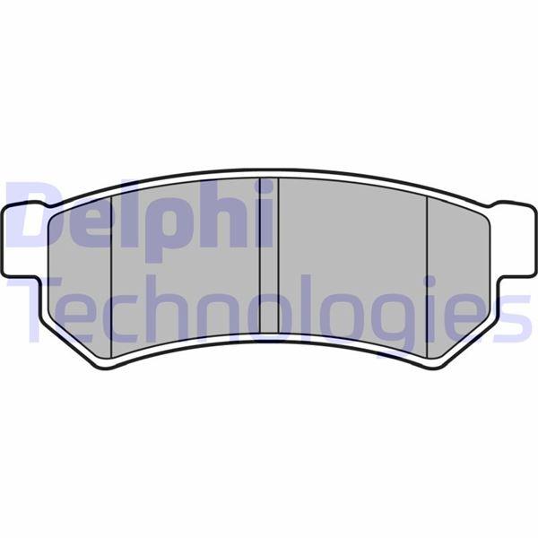 FREN BALATASI ARKA (104mm) LACETTI 05- - DELPHI - OEM 96800089