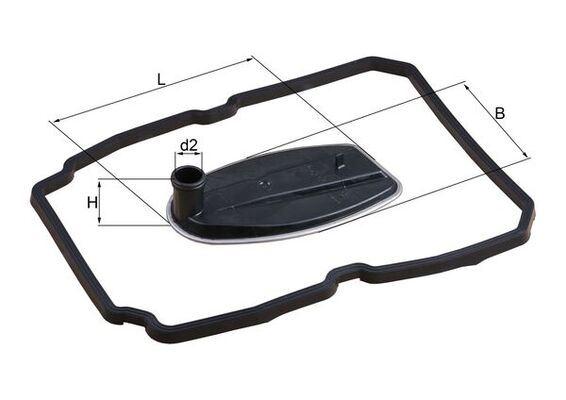 OTOMATIK SANZIMAN YAGI FILTRE SETI MERCEDES W202 W203 W204 W210 W211 W212 W140 W220 R230 R171 W639 - MAHLE - OEM A1402770095