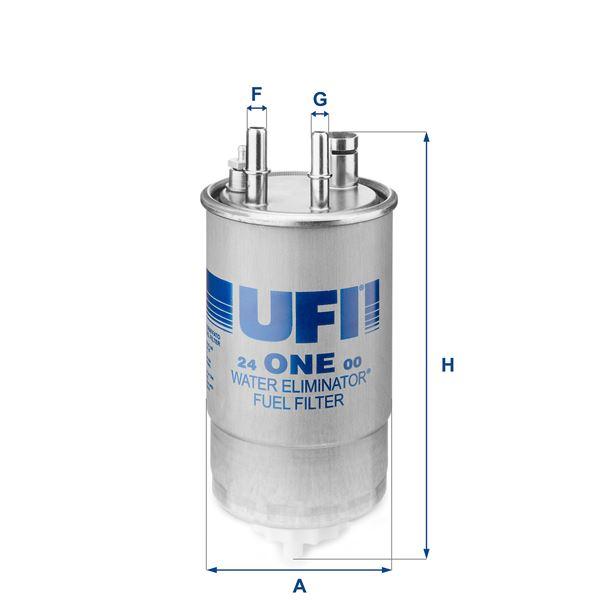 YAKIT FİLTRESİ DOBLO 1.9JTD (01-)- FIORINO 1.3D MTJ (08-)- GRANDE PUNTO 1.3D MTJ (05-)- PUNTO EV - UFI - OEM 77363804