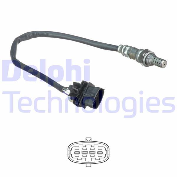 OKSIJEN SENSORU AVEO, CRUZE, ORLANDO, TRAX // ADAM, ASTRA - DELPHI - OEM 55563348