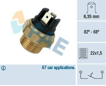 FAN MÜŞÜRÜ R9-R11-M131-J9 — FAE 37350 - FAE - OEM 0242.12