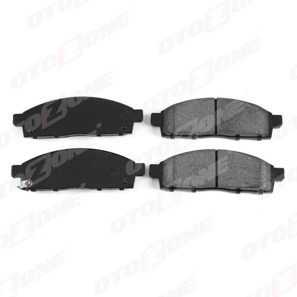 ÖN FREN BALATA MITSUBISHI L200 2,5L 4D56T DI-D CR 4x2 4x4 KA4T KB4T 07-15 - (Aşınma ikaz soketli) - OTOZONE - OEM 4605A198