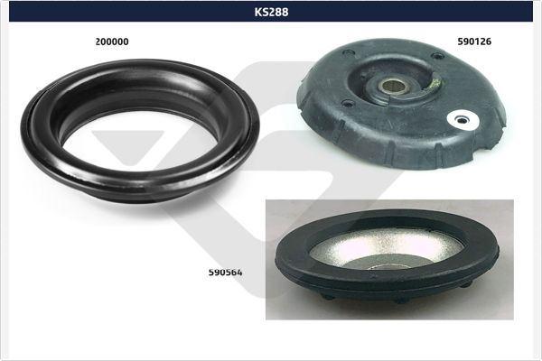 (KS174) ÖN AMORTİSÖR TAKOZU + RULMANI KOMPLE KİTİ P208-P2008-P301-C-ELYSEE 12=> C3 II-C3 PICASSO-DS3 10=> - HUTCHINSON - OEM 5035.27