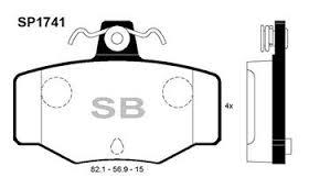 ARKA FREN BALATA NISSAN ALMERA 1,5L QG15DE N16 02-> / PRIMERA 1,6L 2,0L GA16 SR20 P11 97-01 - SANGSIN - OEM 440603F025