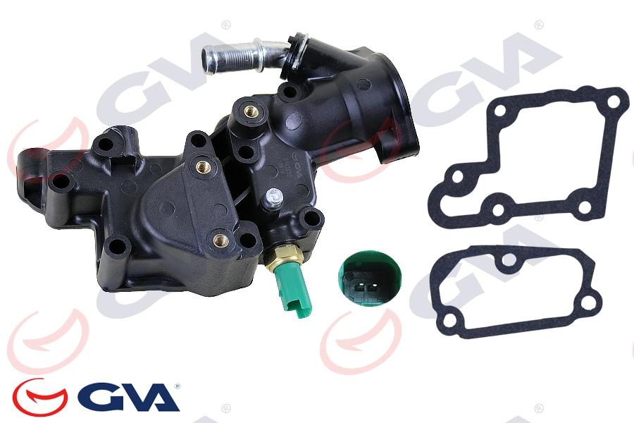 TERMOSTAT (KOMPLE / MÜŞÜRLÜ) PARTNER-BERLINGO-SAXO-XSARA-P106-P306-P206-P206+-P207-BIPPER-C2-C3-NEMO - GVA - OEM 1336.P9
