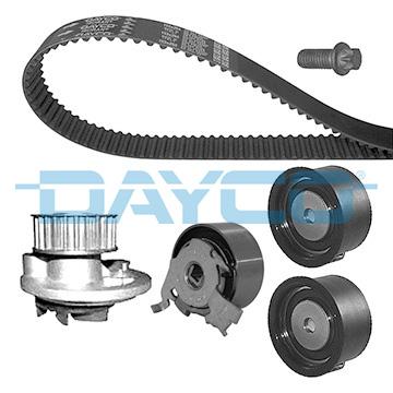 DEVİRDAİMLİ EKSANTRİK GERGİ KİTİ (169x240) VECTRA B (96-02)-OMEGA B (94-99) ASTRA F-VECTRA A 94>96 CALIBRA (<97) 1.8İ-2.0İ 16V X20XEV-X18XE CHEVROLET LACETTI-EPICA-EVENDA 2.0 16V LDA-L88 - DAYCO - OEM 95516738